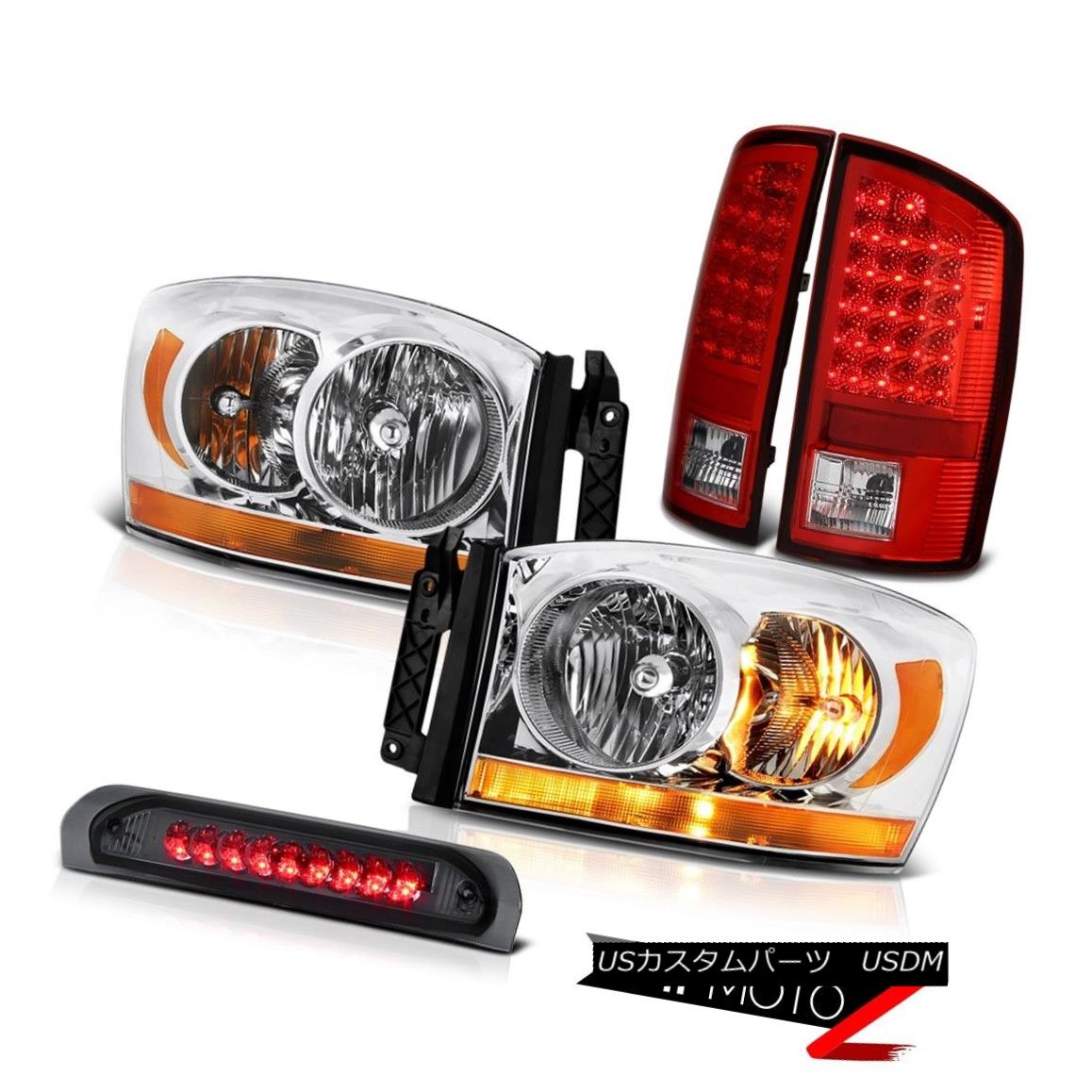 初売り テールライト 07-08 Dodge Ram 1500 Ws Chrome Headlights