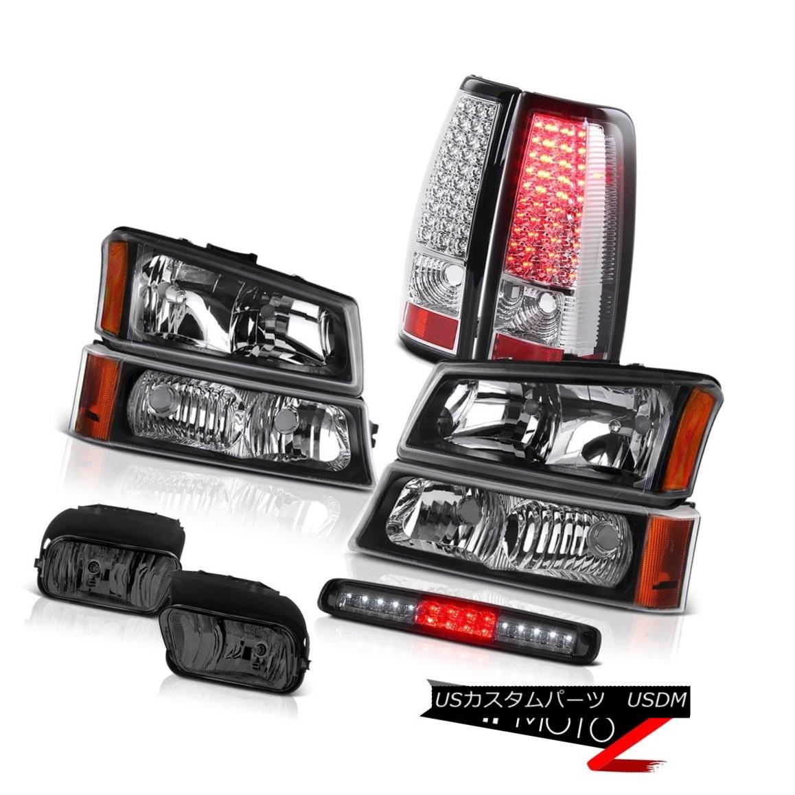 ヘッドライト 03-06 Silverado 1500 Foglamps第3ブレーキライトヘッドランプ信号ランプタイルランプ 03-06 Silver 