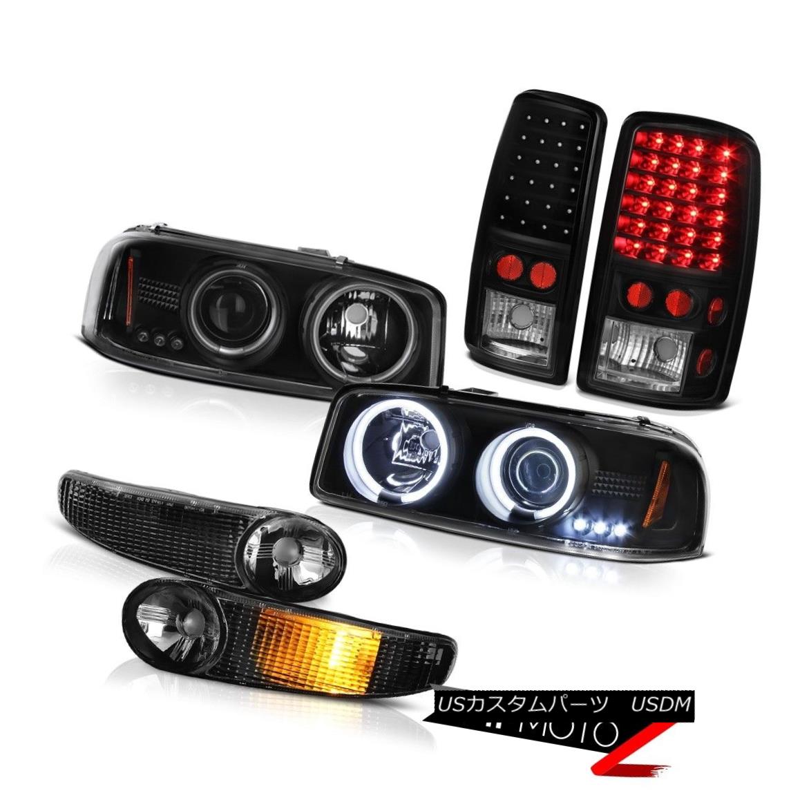 テールライト BRIGHT CCFL Angel Eye Headlight Parking Signal LED Tail Light 00-06 Yukon Denali BRIGHT CCFLエンジェルアイヘッドライトパーキング信号LEDテールライト00-06ユーコンデナリ 【並行輸入品】