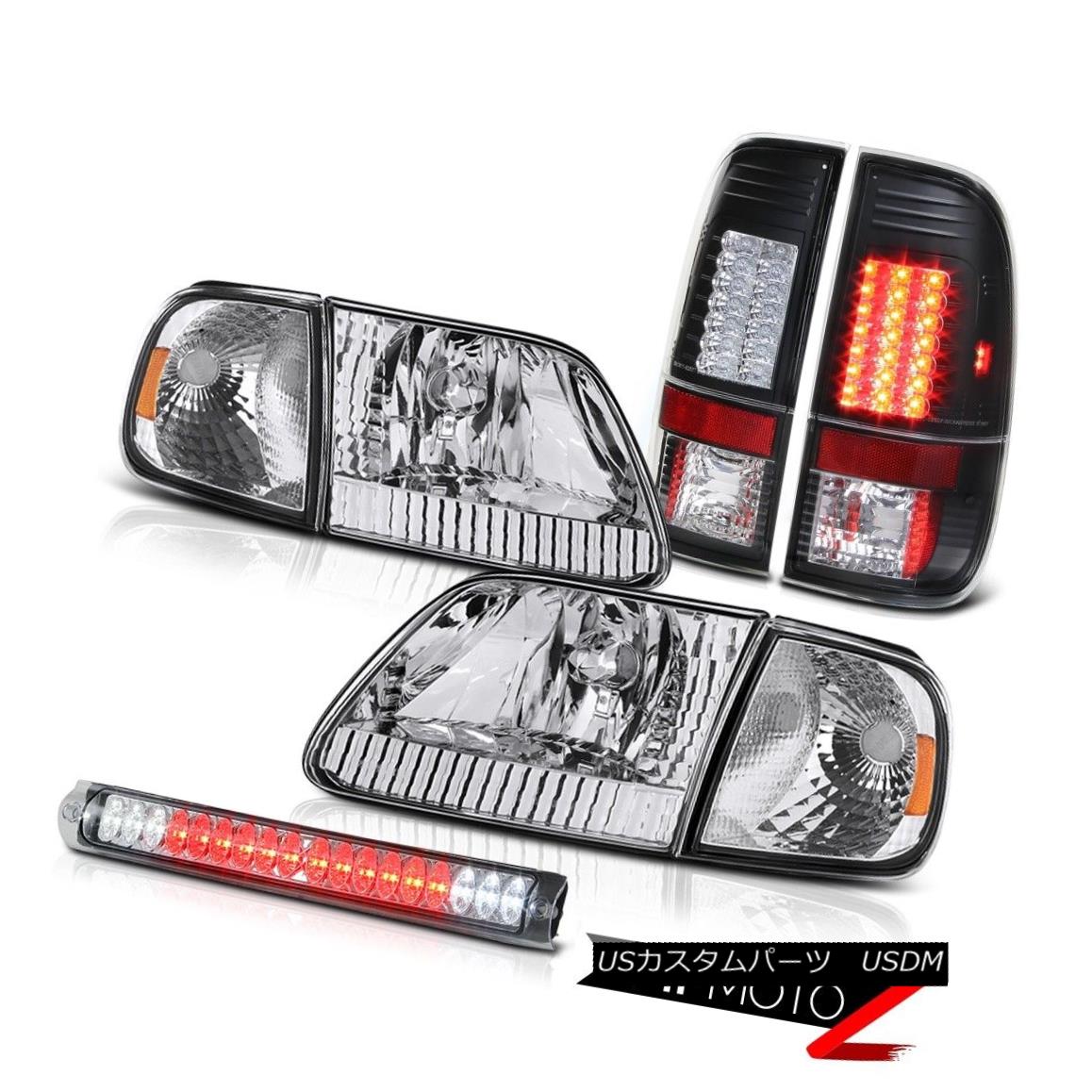 テールライト Clear Headlamps Euro SMD Brake Light Roof Stop LED 97 98 99 00 01 02 03 F150 5.4 クリアヘッドランプユーロSMDブレーキライトルーフストップLED 97 98 99 00 01 02 03 F150 5.4 【並行輸入品】