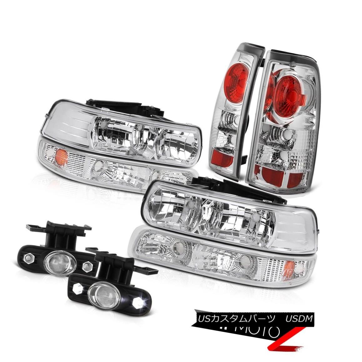 新発売 ライト ランプ テールライト 4 3l Silverado 02 01 00 クリアヘッドランプユーロバンパーブレーキランププロジェクターフォグ99 4 3l Silverado 02 01 00 99 Fog Projector Lamps Brake Bumper Euro Headlamps Clear