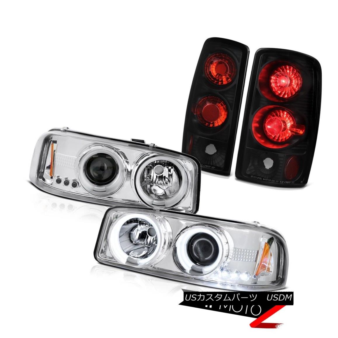 テールライト 00 01 02 03 04 05 06 Yukon XL Denali Altezza CCFL Halo Headlamp Black Tail Light 00 01 02 03 04 05 06ユーコンXLデナリアルテッツァCCFLハローヘッドランプブラックテールライト 【並行輸入品】