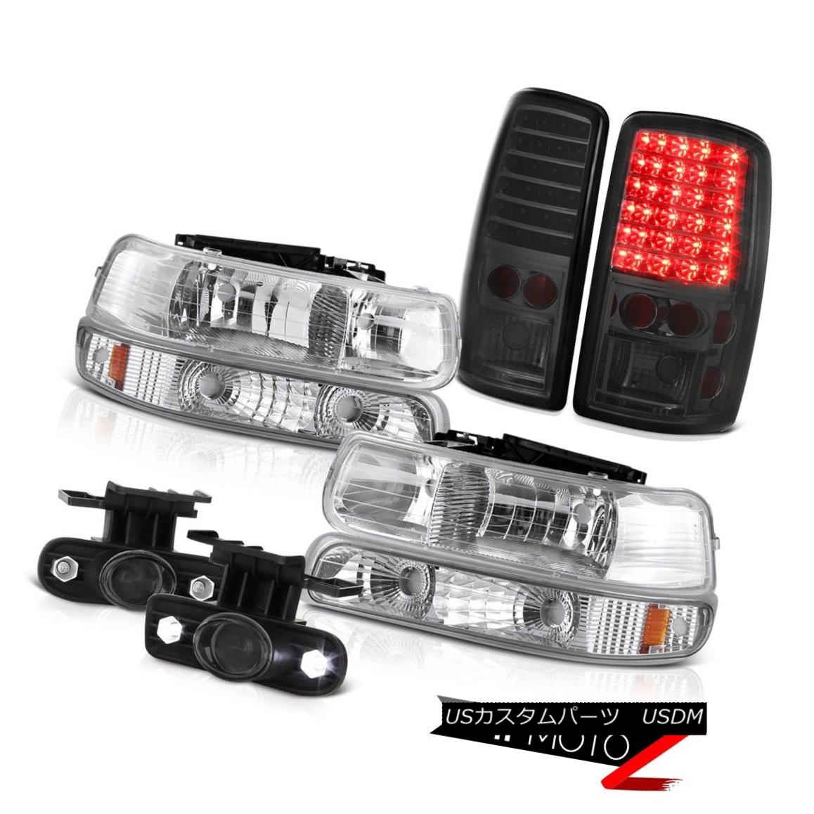 テールライト 00 01 02 03 04 05 06 Suburban 5.7L Euro Bumper+Headlamp Smoke LED Brake Lamp Fog 00 01 02 03 04 05 06郊外5.7Lユーロバンパー+ヘッドラム pスモークLEDブレーキランプフォグ 【並行輸入品】