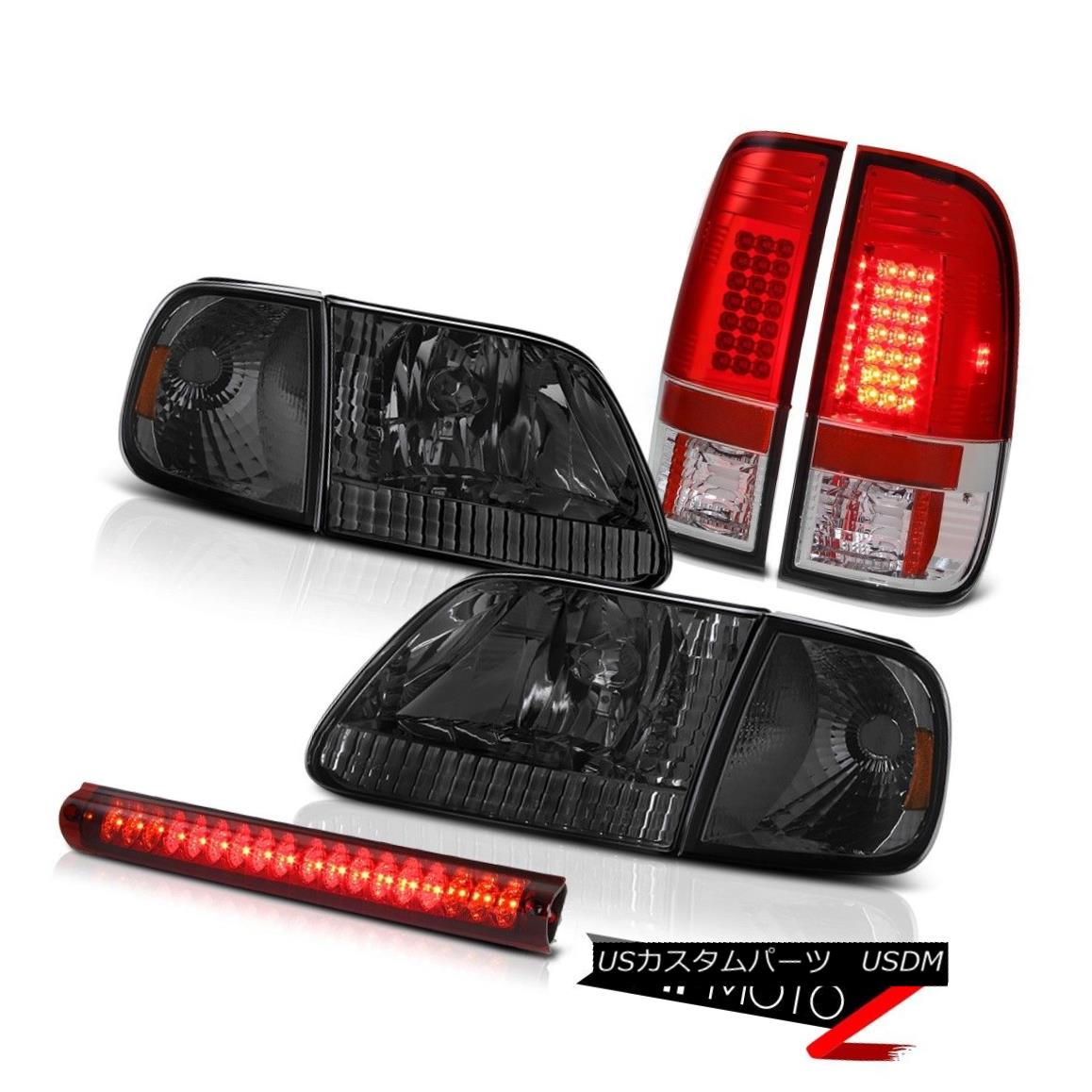 テールライト 1997-2003 F150 King Ranch Corner+Headlights L.E.D Tail Lights Third Brake Cargo 1997-2003 F150キングランチコーナー+ヘッドリッグ hts L.E.Dテールライト第3ブレーキ貨物 【並行輸入品】