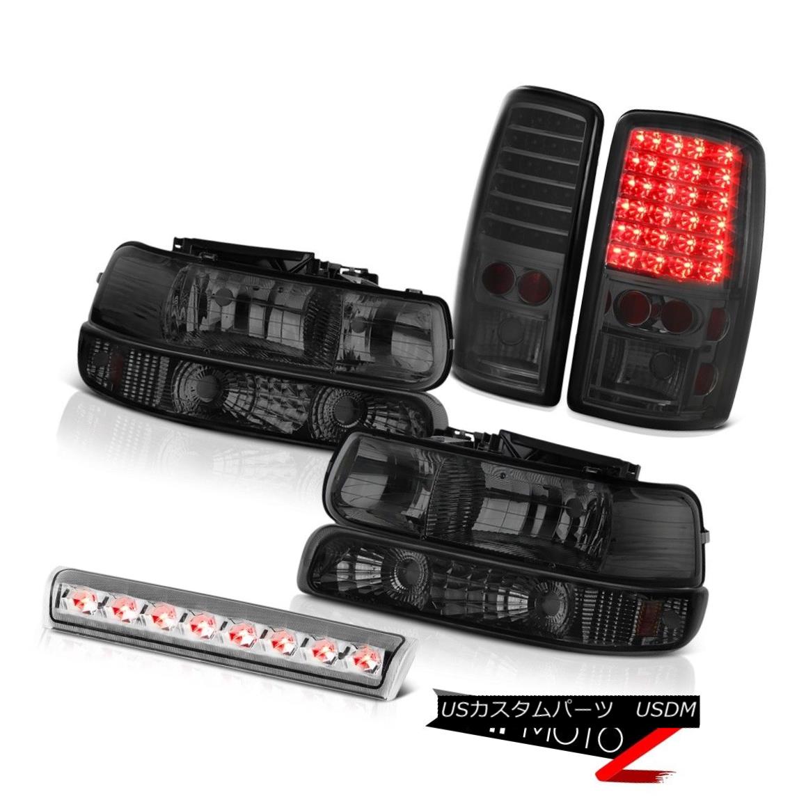 テールライト 00-06 Suburban LS Smoke Bumper+Headlamps LED Brake Taillights Roof Stop Clear 00-06郊外LS煙バンパー+ヘッドラム ps LEDブレーキ尾灯ルーフストップクリア 【並行輸入品】