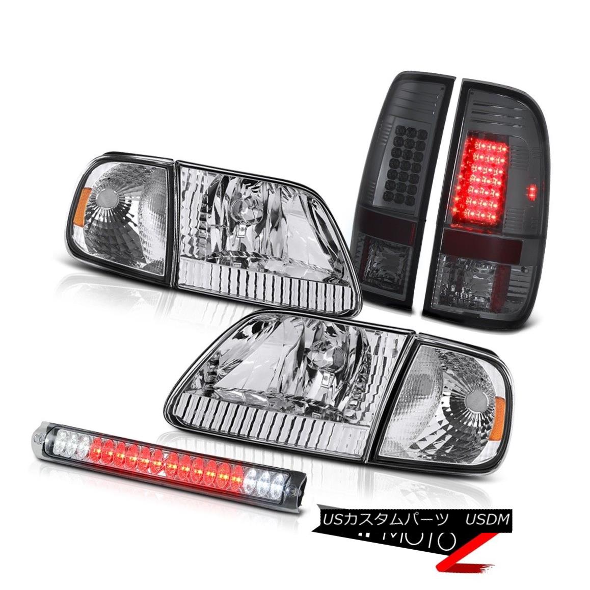 テールライト Left Right Headlamp Signal Smoke LED Taillights Third Brake Cargo 97-03 F150 XLT 左右前照灯信号煙LED灯台第3ブレーキ貨物97-03 F150 XLT 【並行輸入品】