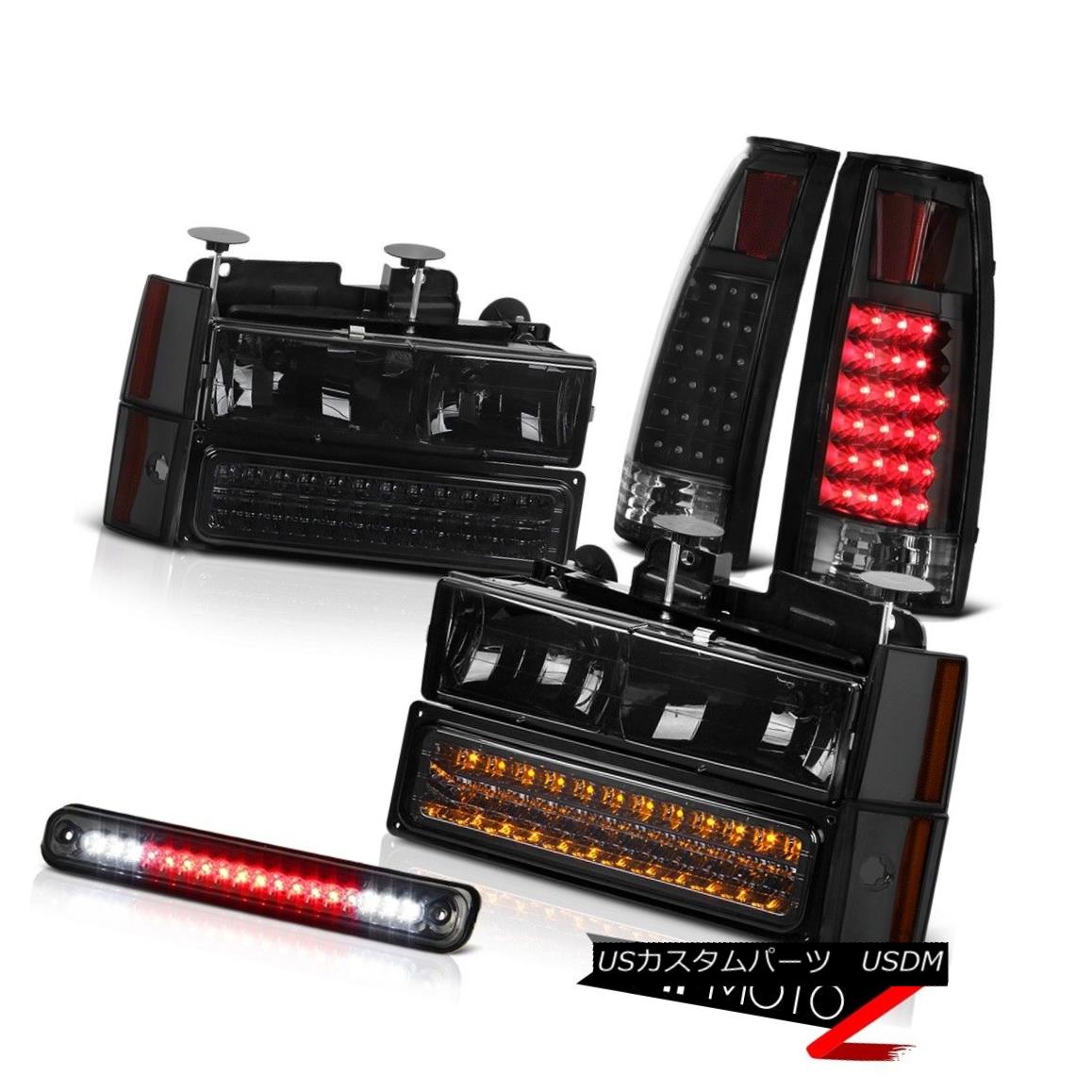 テールライト SMOKE 3RD Brake Tail Light+Smoke Amber LED DRL Headlight LEFT RIGHT Assembly SMOKE 3RDブレーキテールライト+スモークアンバーLED DRLヘッドライトLEFT RIGHTアセンブリ 【並行輸入品】