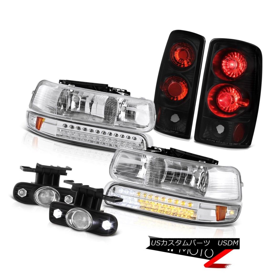 テールライト 04 05 06 Suburban LT LED Parking Headlights Rear Black Brake Lamps Projector Fog 04 05 06郊外のLT LEDパーキングヘッドライトリアブラックブレーキランププロジェクターフォグ 【並行輸入品】 57,420円