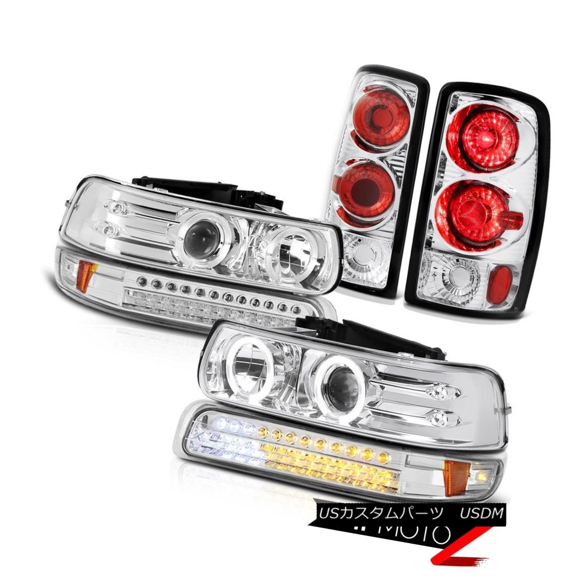 テールライト Projector Headlights SMD Euro Bumper Altezza Tail Lights 2000-2006 Suburban LT プロジェクターヘッドライトSMDユーロバンパーAltezzaテールライト2000-2006郊外LT 【並行輸入品】