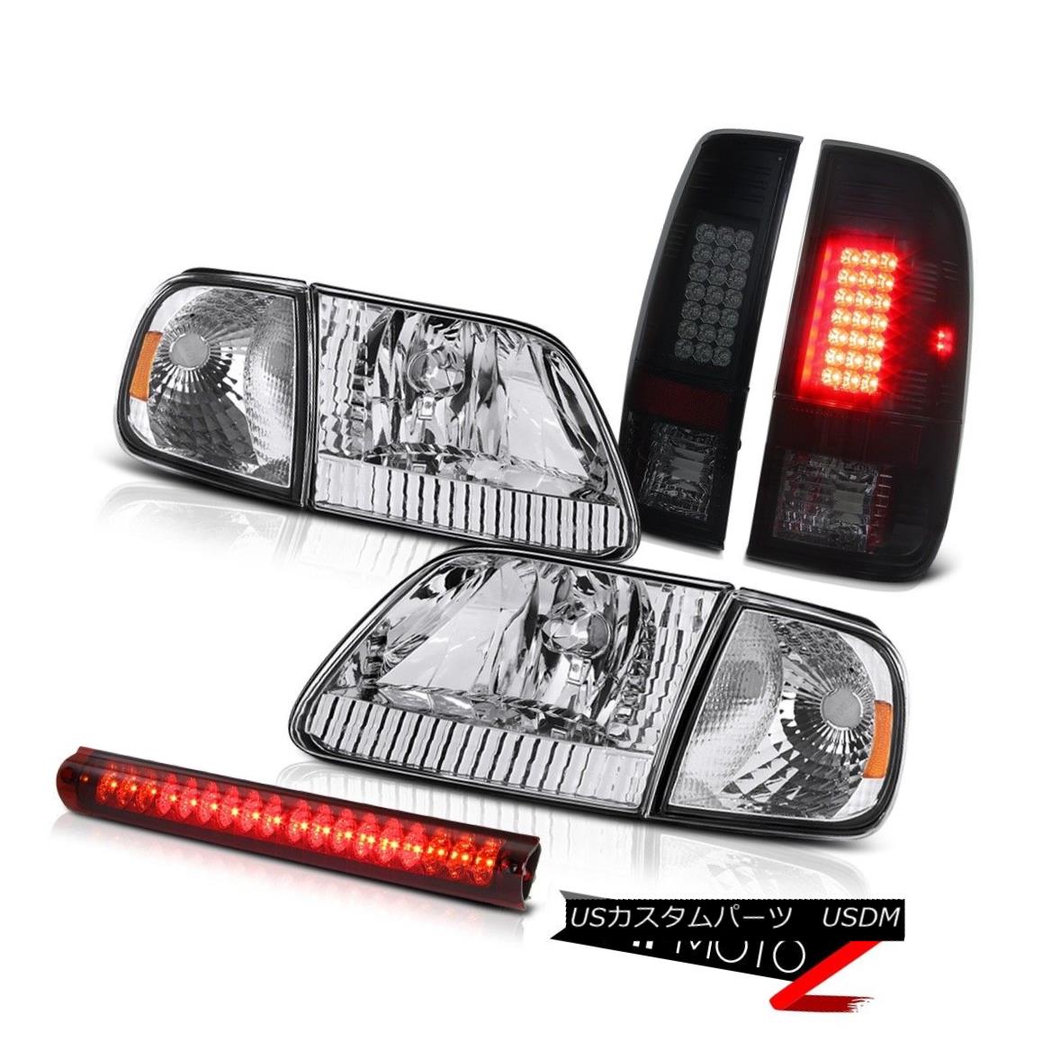 テールライト Left Right Headlamps Signal Sinister Black LED Taillights Cargo 1997-2003 F150 左のライトヘッドライト信号Sinister Black LED灯台貨物1997-2003 F150 【並行輸入品】