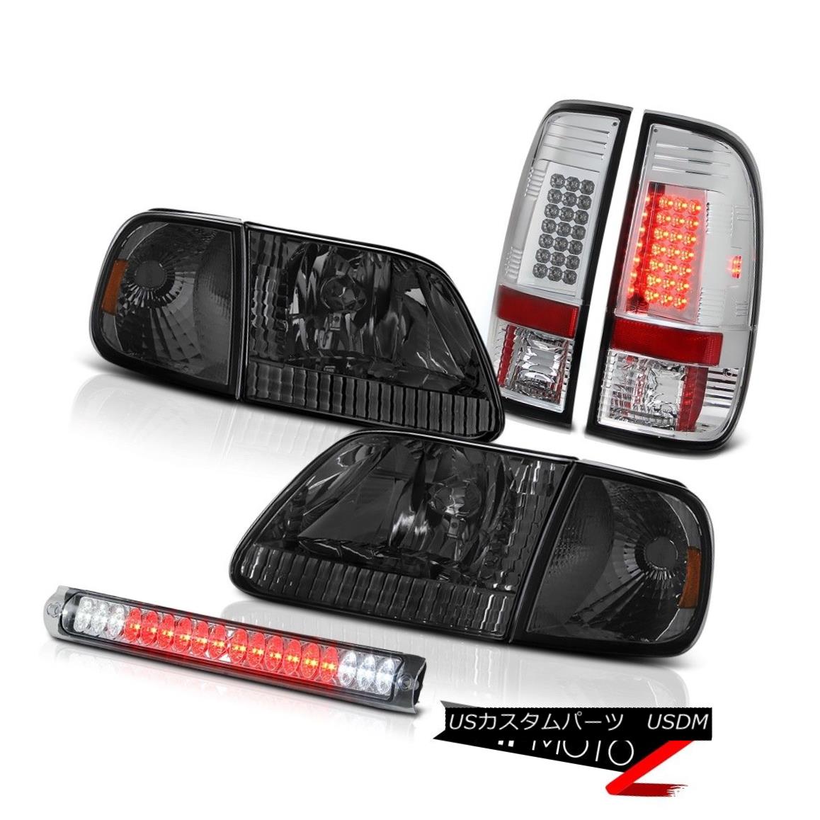テールライト 1997-2003 F150 5.4L Smoke Corner Headlight Euro LED Tail Lights High Stop Chrome 1997-2003 F150 5.4LスモークコーナーヘッドライトユーロLEDテールライトハイストップクローム 【並行輸入品】 57,420円
