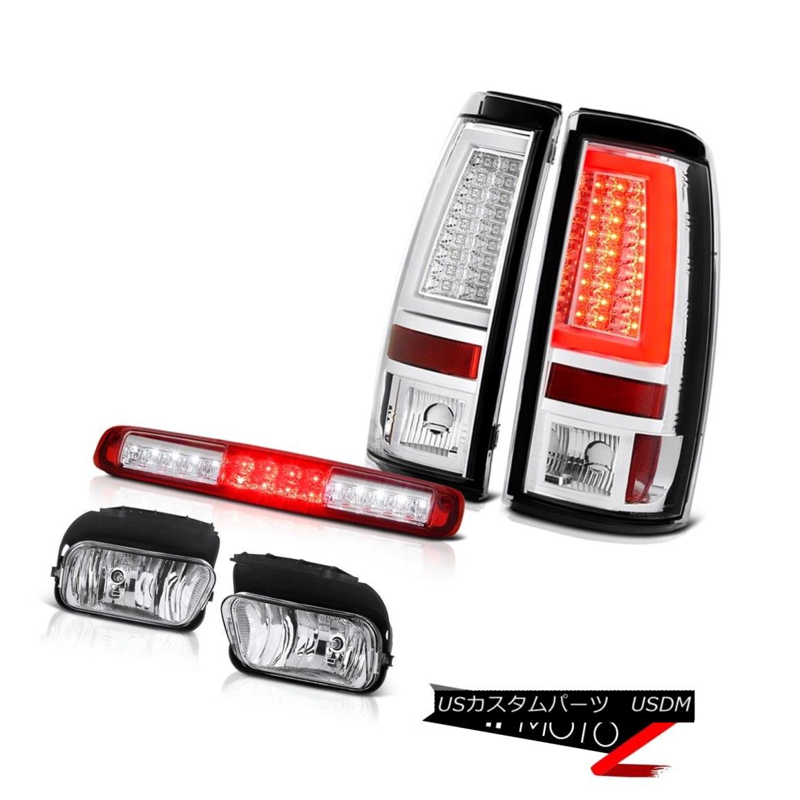 テールライト 03 04 05 06 Chevy Silverado Tail Lights Fog High Stop Light LED \