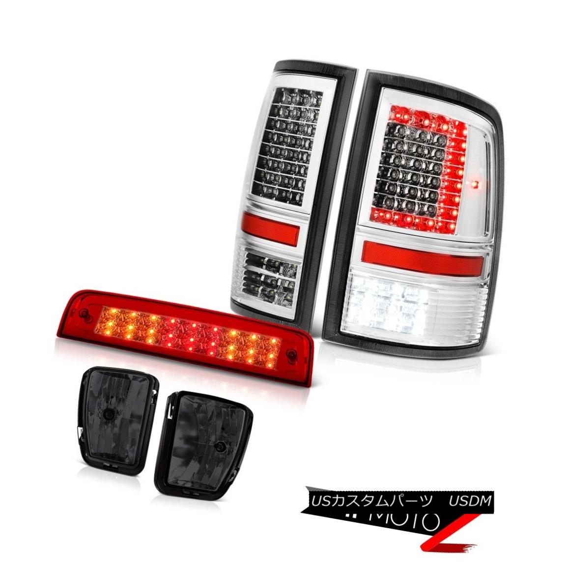テールライト 2013-2018 RAM 1500 Crystal Clear Led Tail Light Brake Fog Lamp Replacement SET 2013-2018 RAM 1500クリスタルクリアテールライトブレーキフォグランプ交換セット 【並行輸入品】