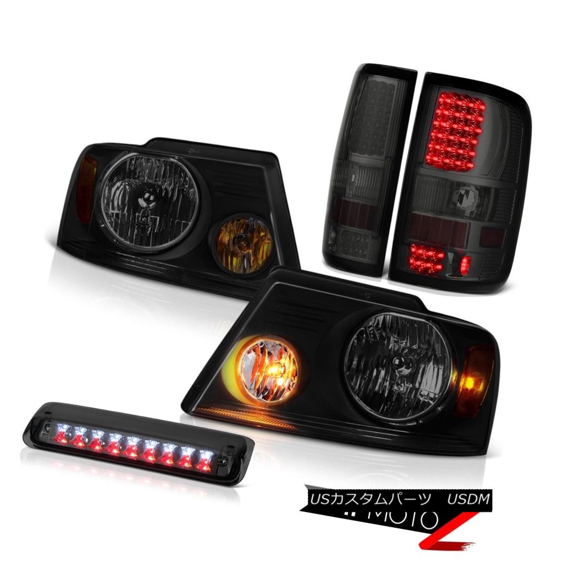 テールライト 04-08 Ford F150 XL Headlamps 3RD Brake Lamp Taillights Factory Style Assembly 04-08 Ford F150 XLヘッドライト3RDブレーキランプテールライト工場スタイルアセンブリ 【並行輸入品】