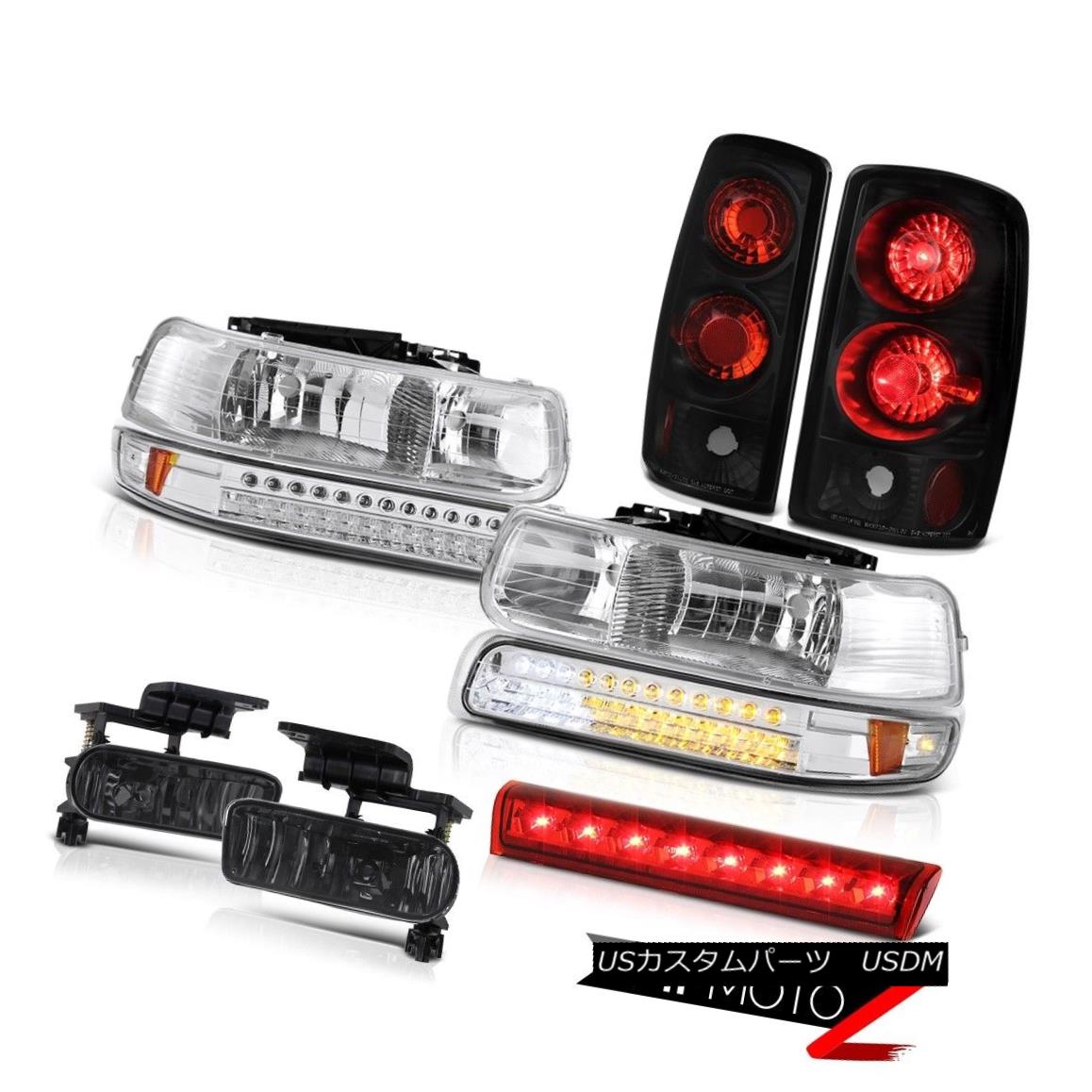 テールライト 2000-2006 Chevy Tahoe LT High stop lamp smokey foglights tail lights headlights 2000-2006 Chevy Tahoe LTハイストップランプ煙霧灯テールライトヘッドライト 【並行輸入品】