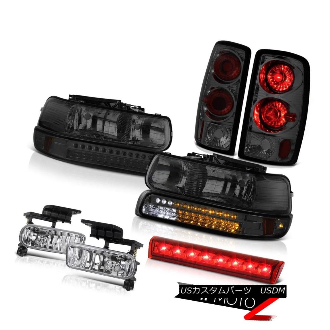 テールライト 2000-2006 Chevy Suburban 4X4 Red 3rd brake lamp fog lamps tail lights Headlights 2000-2006シボレー郊外4X4レッド第3ブレーキランプフォグランプテールライトヘッドライト 【並行輸入品】