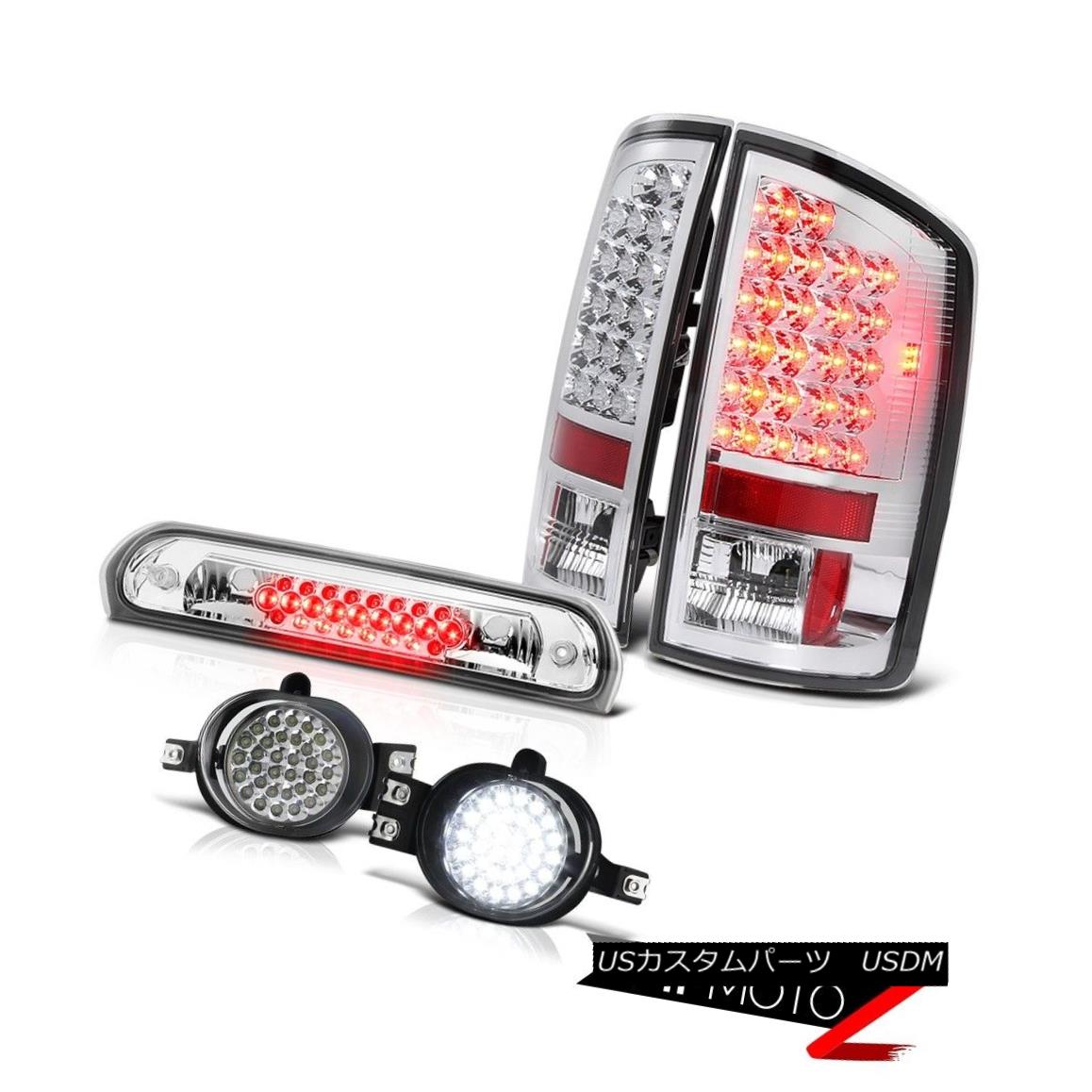 テールライト Brake Taillight LED Bumper SMD Foglamp High Stop Chrome 2007-2008 Dodge Ram 2500 ブレーキ灯台LEDバンパーSMD Foglampハイストップクローム2007-2008ダッジラム2500 【並行輸入品】 58,410円