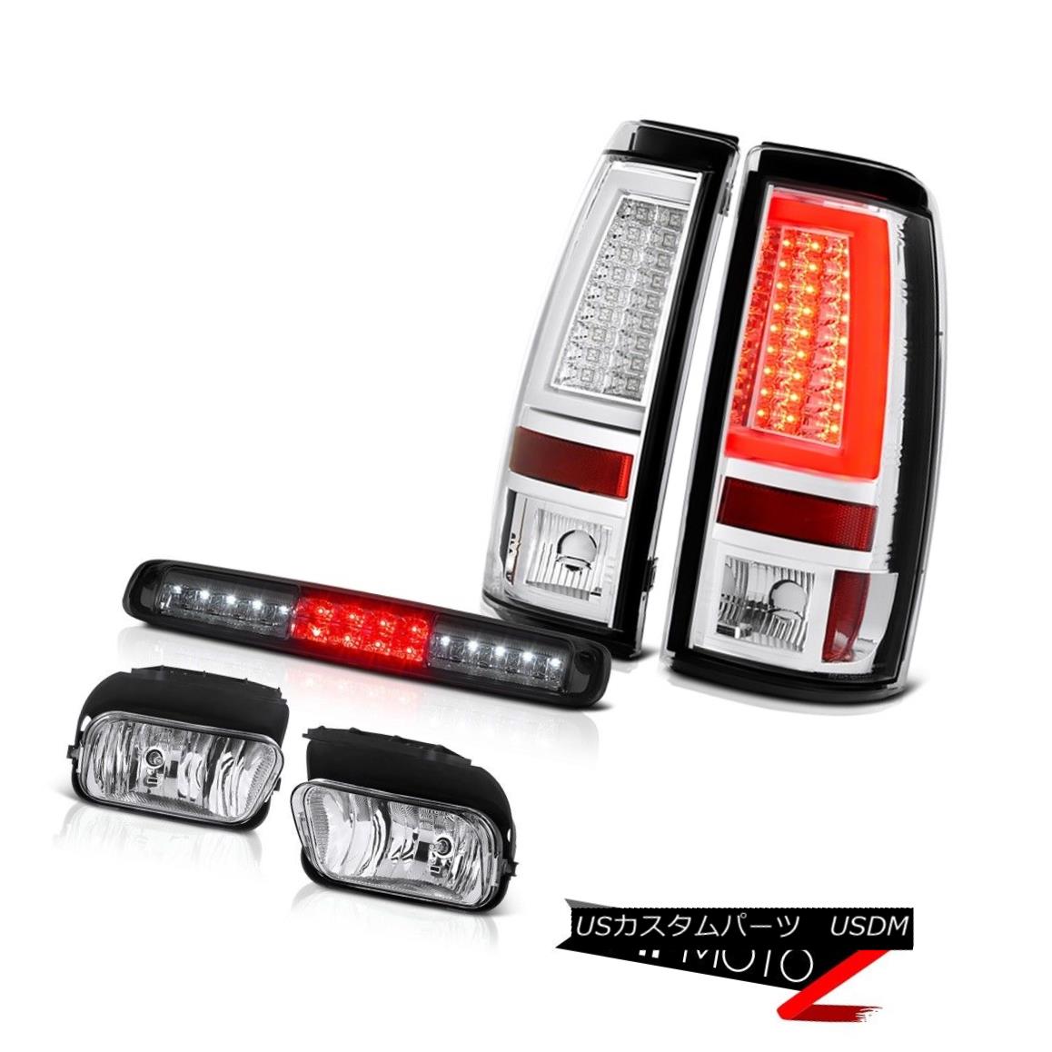 テールライト 03-06 Silverado Tail Lights Fog Smoked Roof Brake Lamp \