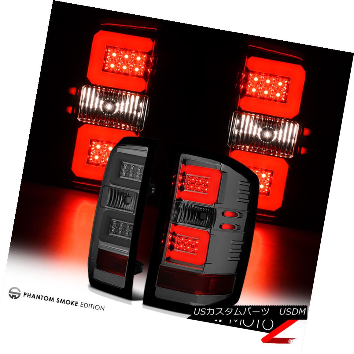 テールライト 16-18 GMC Sierra Chevy Silverado 3500HD Dually Smoke LED Neon Tube Tail Lights 16-18 GMC Sierra Chevy Silverado 3500HD二重煙LEDネオンチューブテールライト 【並行輸入品】 57,420円