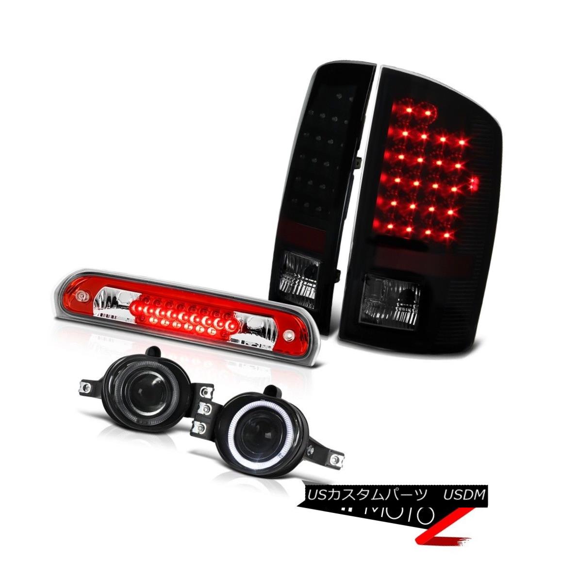 テールライト 2006 Dodge Ram Hemi LED Tail Lights Lamps Projector Foglamps Roof 3rd Brake Red 2006 Dodge Ram Hemi LEDテールライトランププロジェクターフォグランプ屋根第3ブレーキ赤 【並行輸入品】