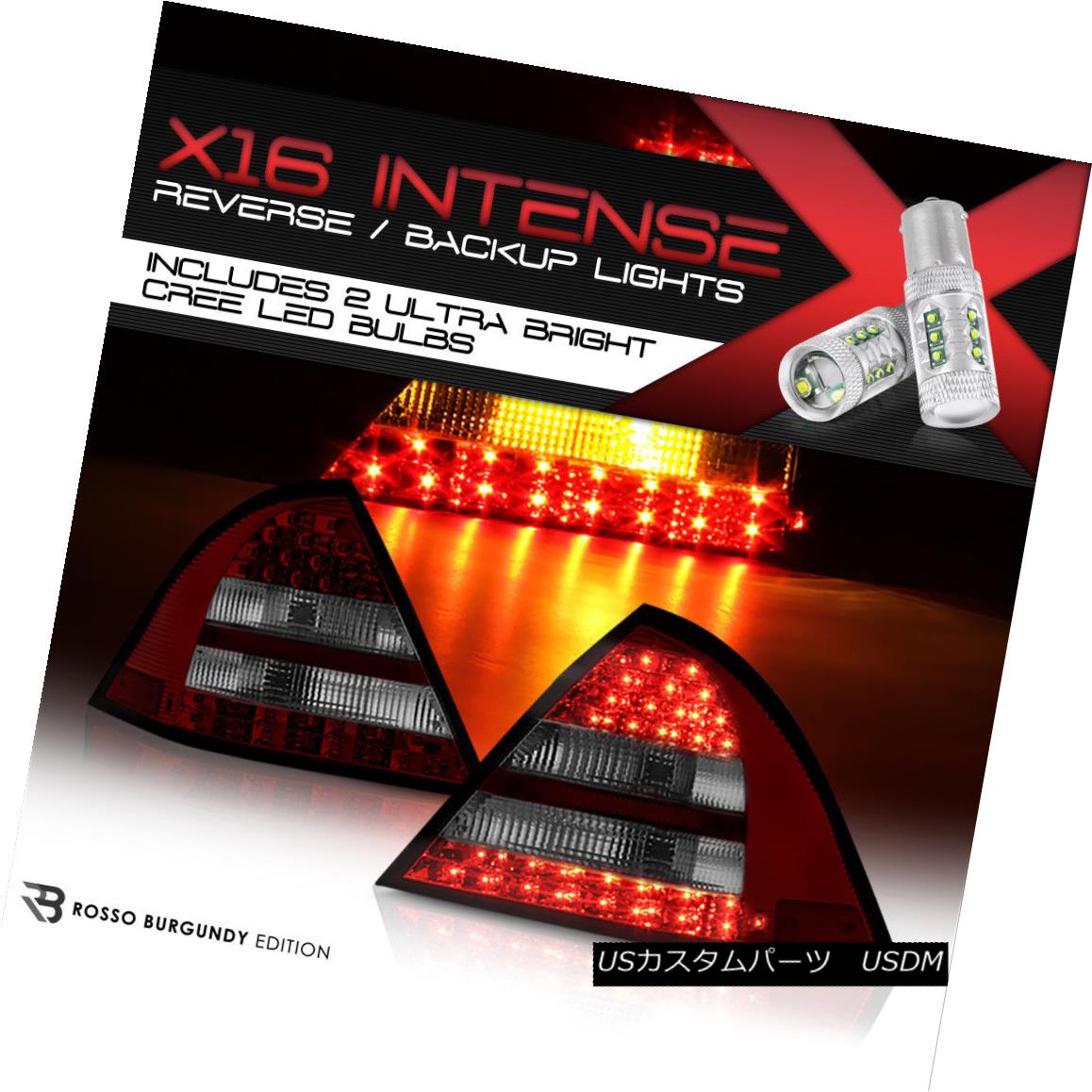テールライト {High-Power CREE Backup} MBenz W203 C-Class 05-07 SMOKE/RED Super LED Tail Light {ハイパワークリーバックアップ} MBenz W203 Cクラス05-07 SMOKE / REDスーパーLEDテールライト 【並行輸入品】