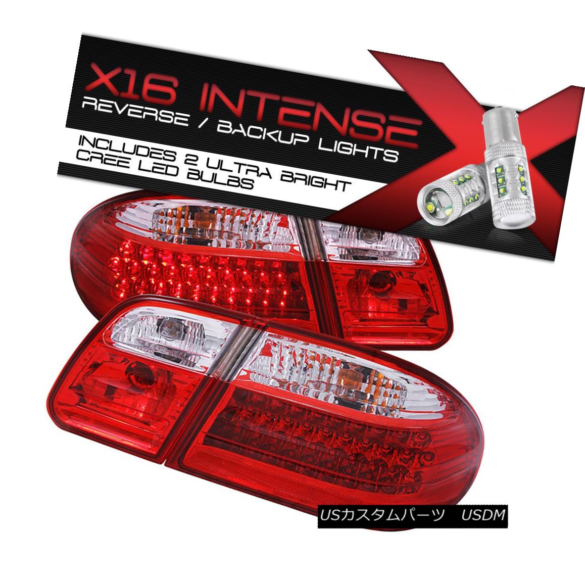 テールライト CREE LED BACKUP Assembly 1996-2002 M-BENZ W210 E-CLASS LED Rear Brake Tail Light CREE LED BACKUPアセンブリ1996-2002 M-BENZ W210 E-CLASS LEDリアブレーキテールライト 【並行輸入品】