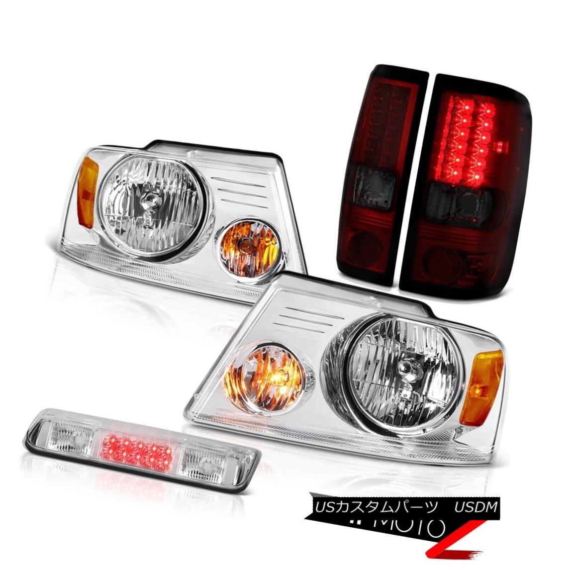 テールライト 04-08 Ford F150 FX4 3rd Brake Light Headlights Tail Lamps Factory Style OE Style 04-08 Ford F150 FX4 3rdブレーキライトヘッドライトテールランプ工場スタイルOEスタイル 【並行輸入品】