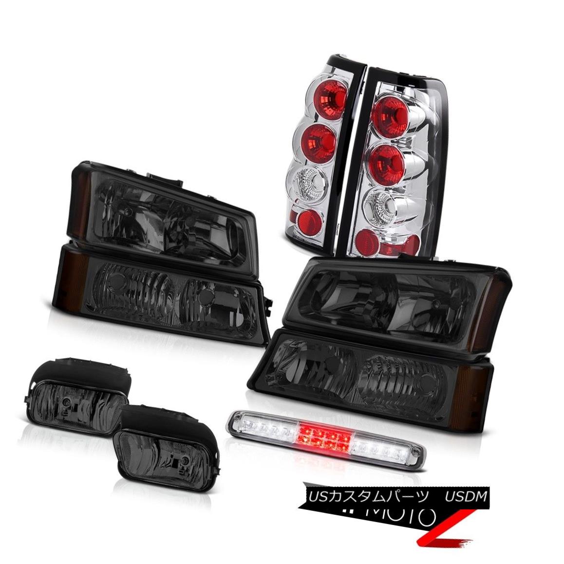 テールライト 03-06 Chevy Silverado Fog Lights Signal Light Third Brake Lamp Headlights Tail 03-06 Chevy Silveradoフォグライトシグナルライト第3ブレーキランプヘッドライトテール 【並行輸入品】