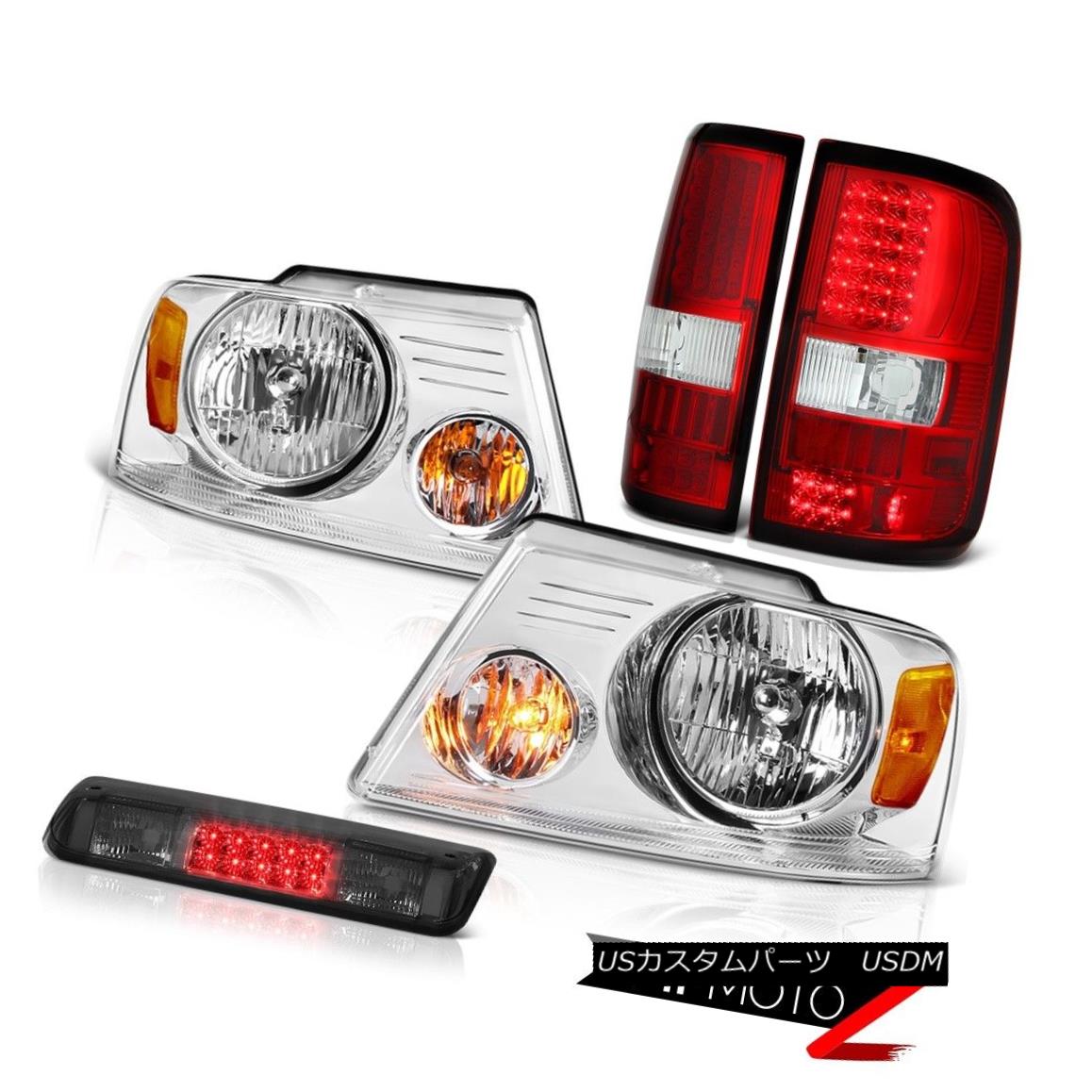 テールライト 04-08 Ford F150 STX Smoked Third Brake Light Headlights Tail Lights LED Assembly 04-08 Ford F150 STXスモークサードブレーキライトヘッドライトテールライトLEDアセンブリ 【並行輸入品】 58,410円