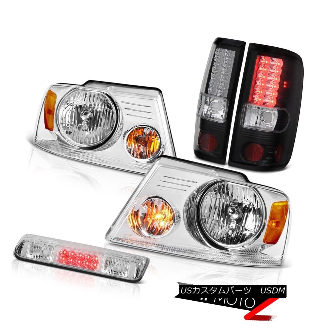 テールライト 04-08 Ford F150 STX Roof Cab Light Headlights Tail Brake Lights Factory Style 04-08 Ford F150 STXルーフキャブライトヘッドライトテールブレーキライト工場スタイル 【並行輸入品】