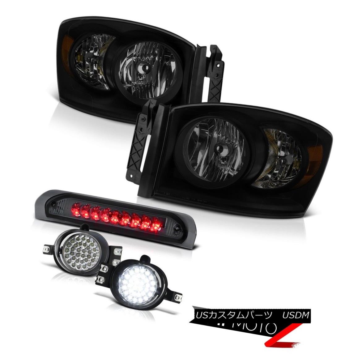 テールライト 2006 Ram Ws Smoke Tinted Headlights Foglamps Smokey Roof Cargo Light Oe Style 2006年Ram Ws煙がかかったヘッドライトFoglamps Smokey Roof Cargo Light Oeスタイル 【並行輸入品】 58,410円