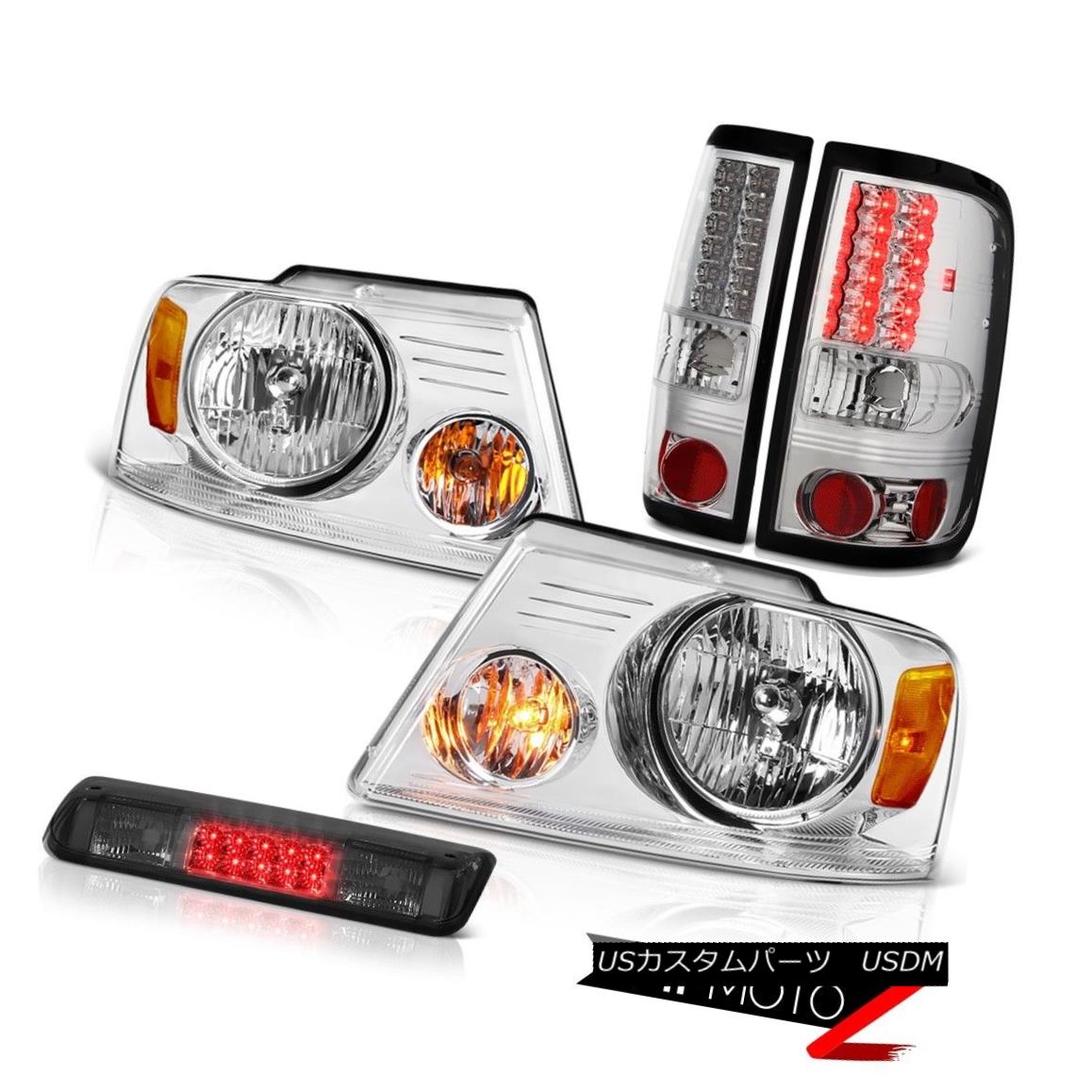テールライト 2004-2008 Ford F150 Lariat Smokey Roof Brake Lamp Headlamps Taillamps OE Style 2004-2008フォードF150ラリアットスモーキールーフブレーキランプヘッドランプタイルランプOEスタイル 【並行輸入品】 58,410円