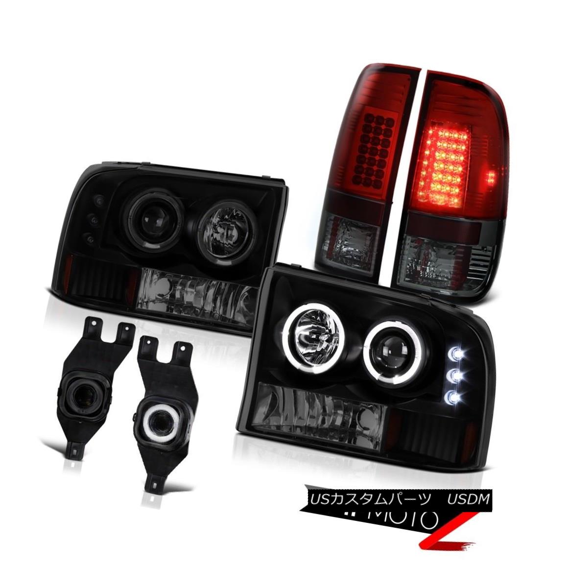 テールライト 1999-2004 F250 F350 F450 SD Angel Eye Headlights SMD Tail Lights L.E.D Foglights 1999-2004 F250 F350 F450 SDエンジェルアイヘッドライトSMDテールライトL.E.Dフォグライト 【並行輸入品】 73,689円
