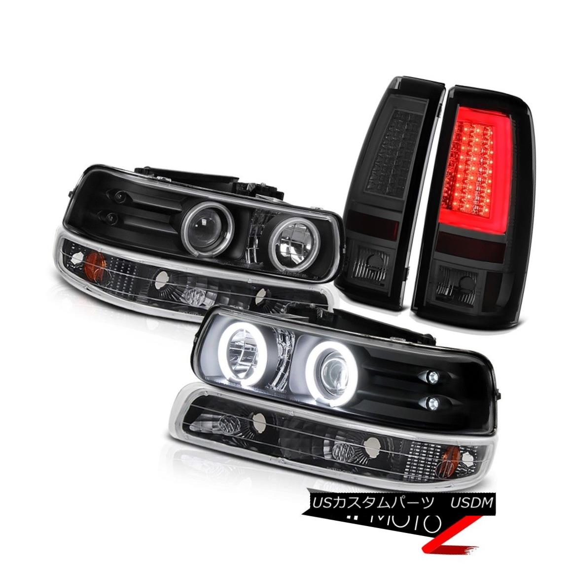 テールライト 99 00 01 02 Silverado LS Taillamps Bumper Lamp Headlights Neon Tube \