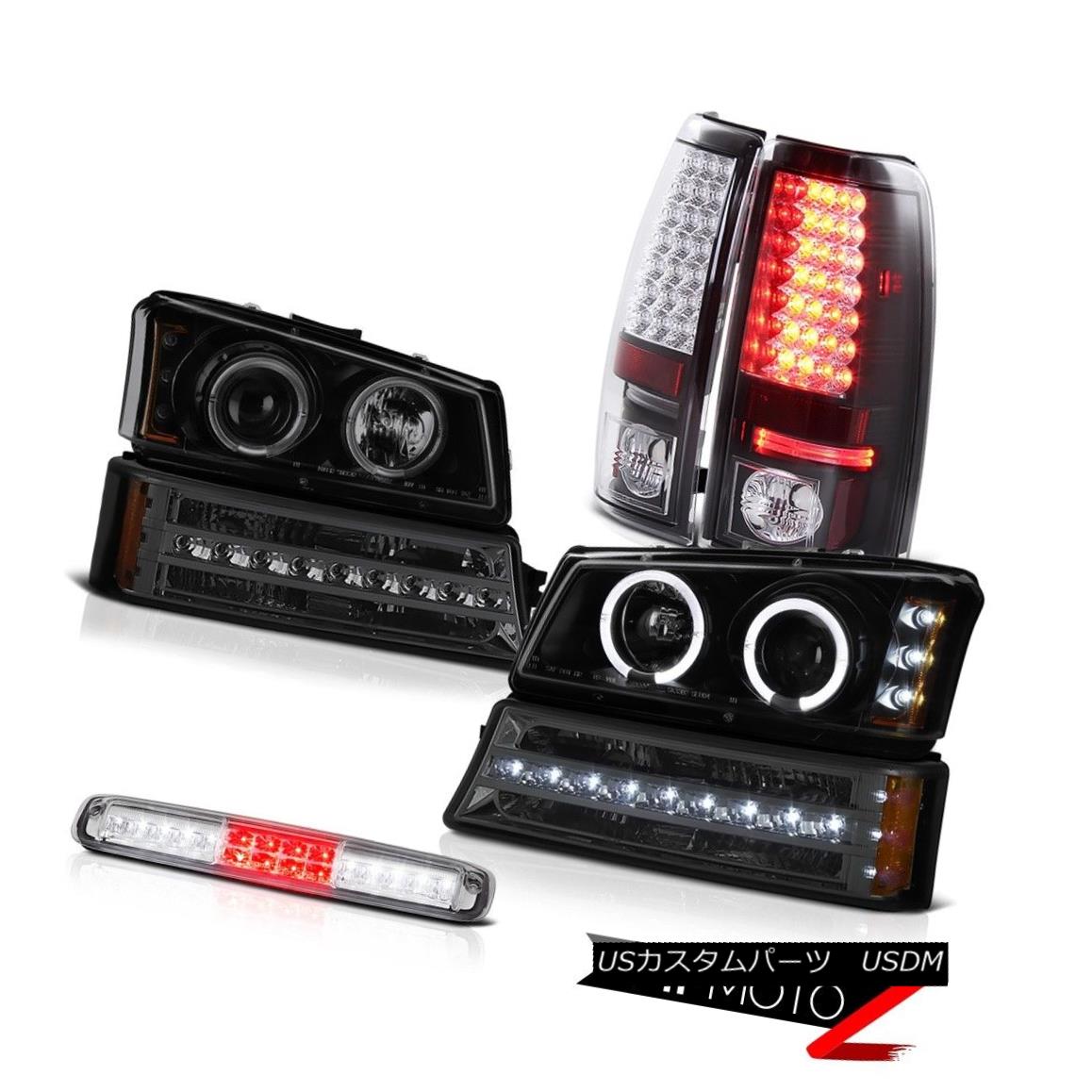 かわいい新作 ライト ランプ Chrome Silverado 03 06 Taillights Black Raven Headlights Bumper Lamp Cab Roof Chrome Silverado 03 06 テールライト Roofキャブランプバンパーヘッドライトraven Tillights Black Www Placemaking Org Br