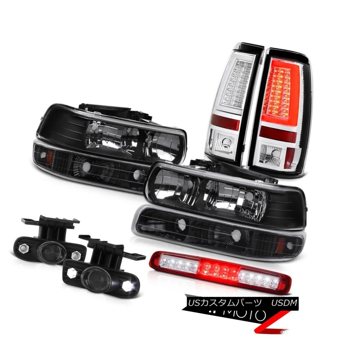 テールライト 1999-2002 Silverado 1500 Tail Lamps High Stop Lamp Foglamps Parking Headlamps 1999-2002 Silverado 1500テールランプハイストップランプフォグランプパーキングヘッドランプ 【並行輸入品】