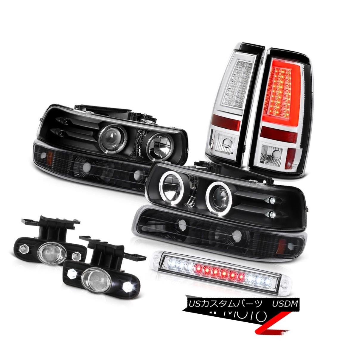 テールライト 99-02 Silverado LTZ Tail Lamps Roof Cargo Lamp Fog Bumper Headlamps Tron Style 99-02 Silverado LTZテールランプ屋根貨物ランプフォグバンパーヘッドランプトロンスタイル 【並行輸入品】