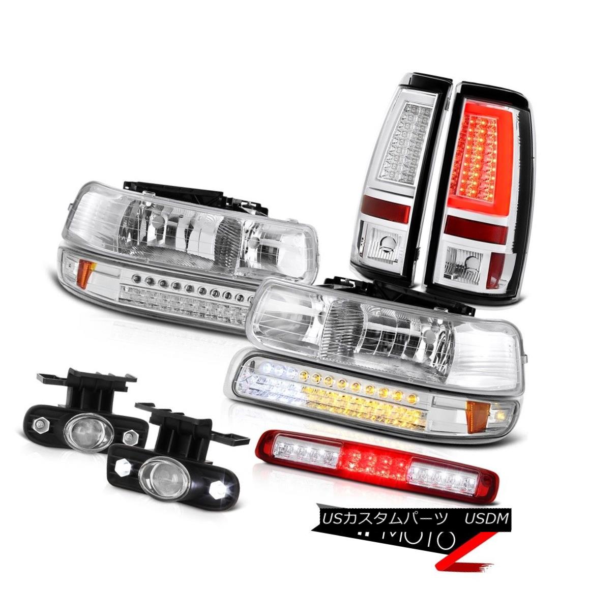 テールライト 1999-2002 Silverado LS Tail Lamps Headlamps Signal Light High Stop Foglights LED 1999-2002 Silverado LSテールランプヘッドランプ信号光ハイストップフォグライトLED 【並行輸入品】