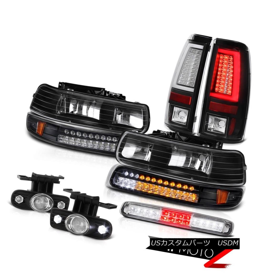 テールライト 1999-2002 Silverado LTZ Taillights 3rd Brake Light Fog Lamps Foglights Bumper 1999-2002 Silverado LTZテールライト第3ブレーキライトフォグランプフォグライトバンパー 【並行輸入品】