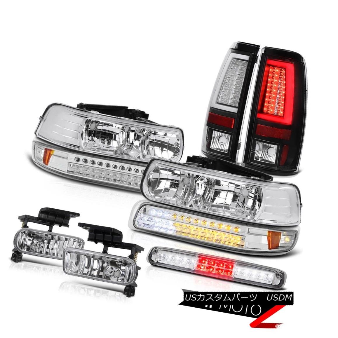 テールライト 1999-2002 Silverado 4.3L Tail Lamps Signal Light Headlamps Roof Brake Fog Lamps 1999-2002 Silverado 4.3Lテールランプ信号ライトヘッドランプルーフブレーキフォグランプ 【並行輸入品】
