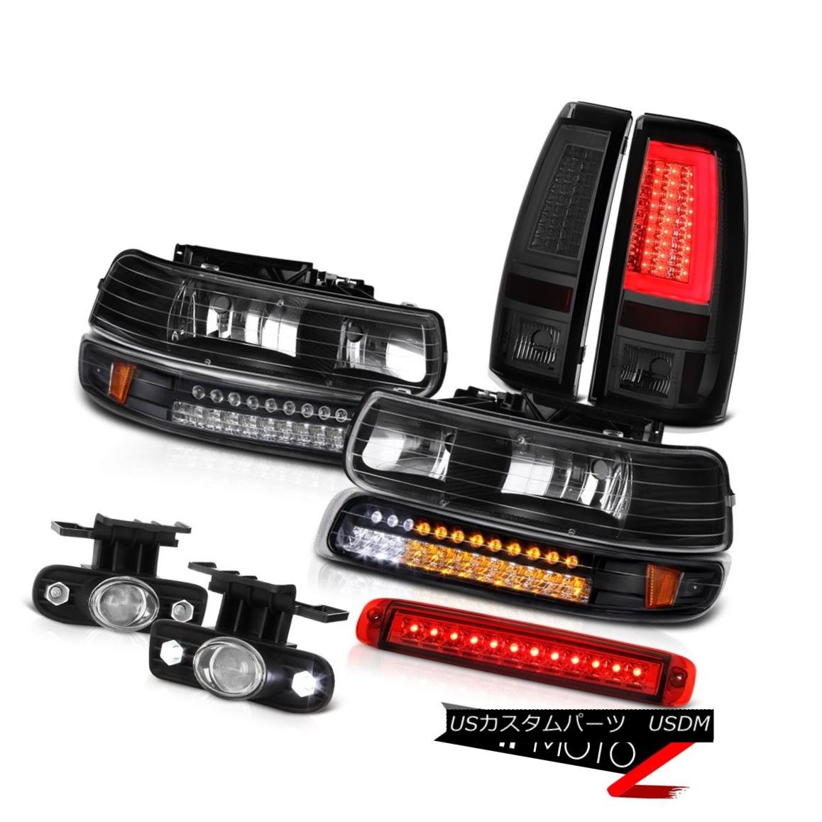 テールライト 99-02 Silverado 4WD Tail Lights Roof Cab Light Fog Signal Lamp \