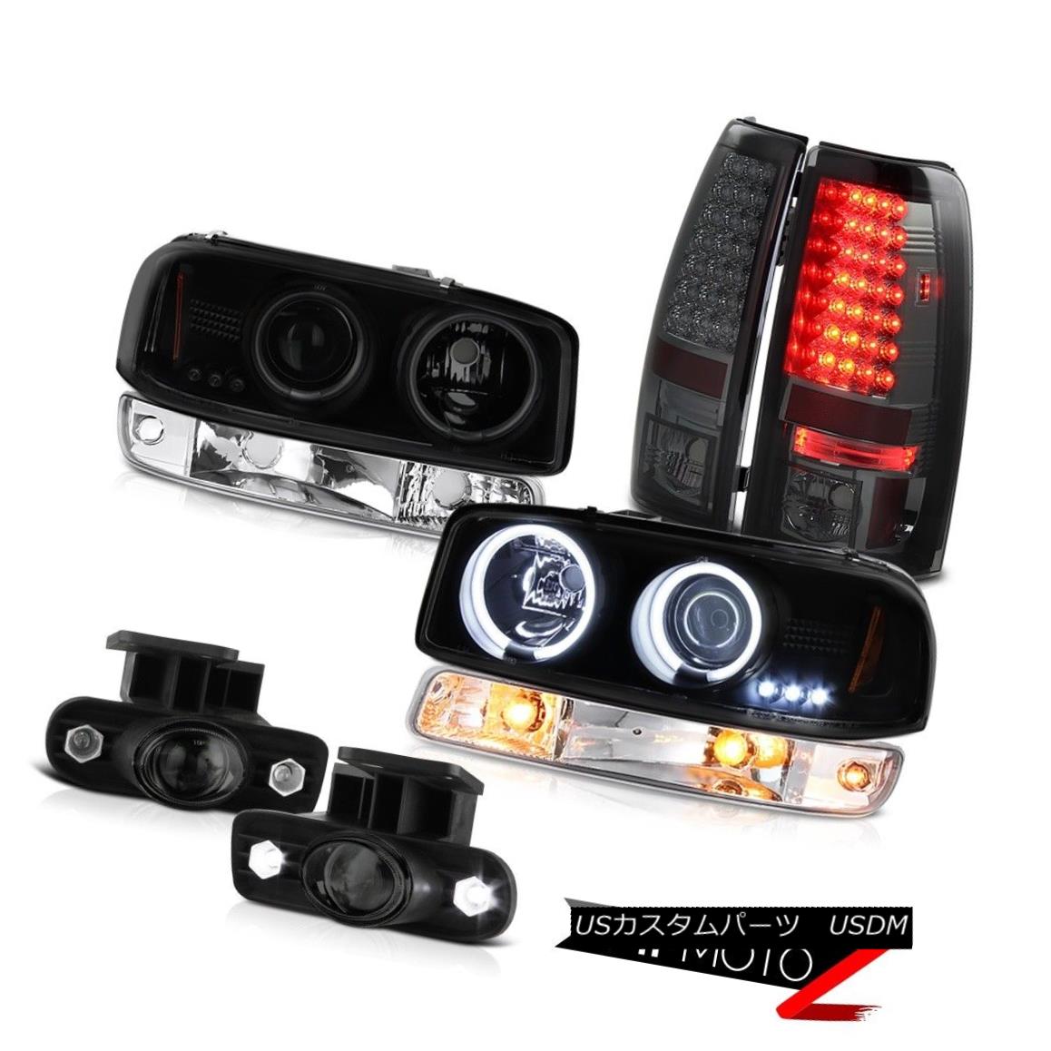 テールライト 99-02 Sierra 6.0L Fog lights rear smd brake chrome parking light ccfl Headlamps 99-02 Sierra 6.0Lフォグライトリアsmdブレーキクロームパーキングライトccflヘッドランプ 【並行輸入品】