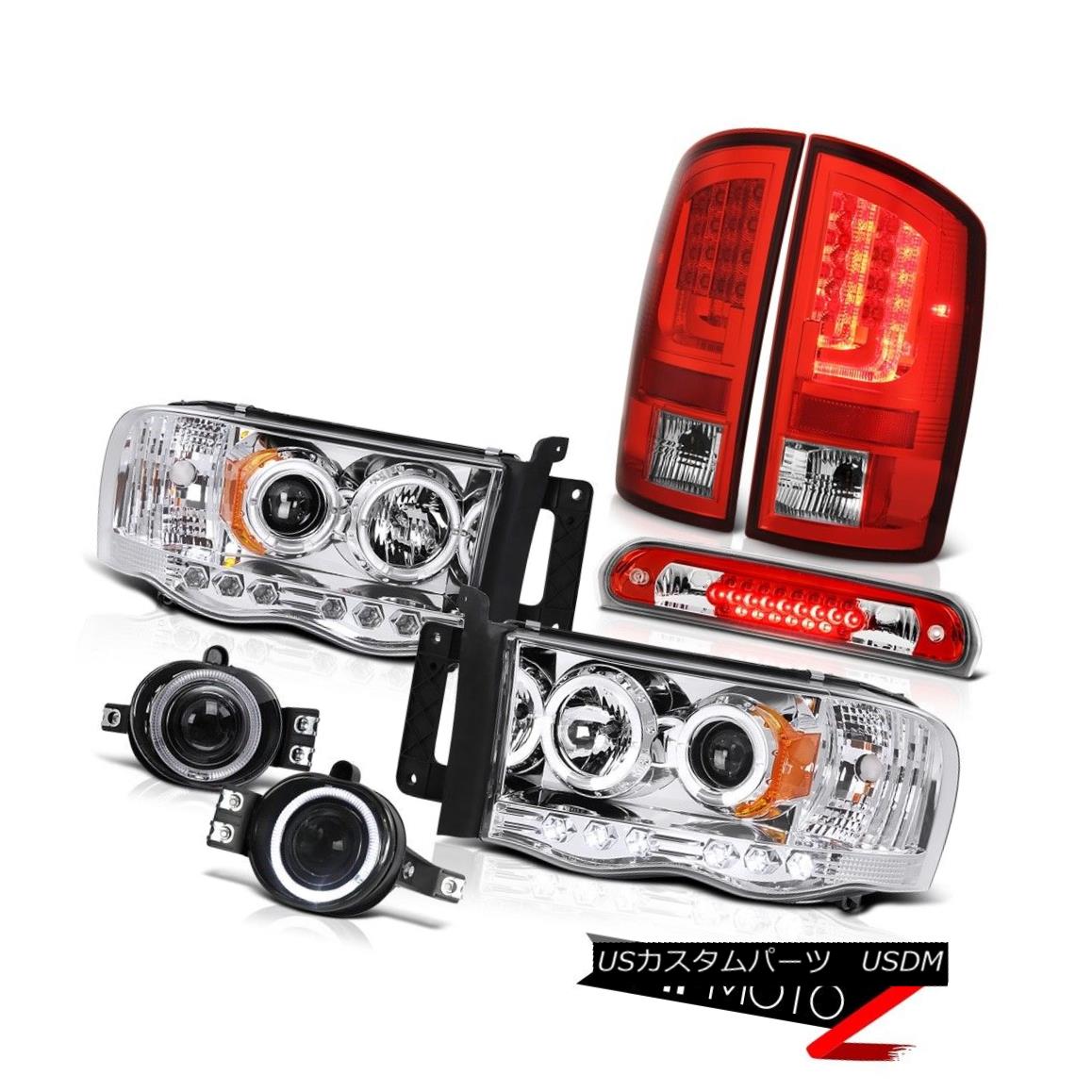 テールライト 2003-2005 Dodge Ram 2500 SLT Third Brake Light Foglights Tail Lights Headlights 2003-2005 Dodge Ram 2500 SLT第3ブレーキライトFoglightsテールライトヘッドライト 【並行輸入品】