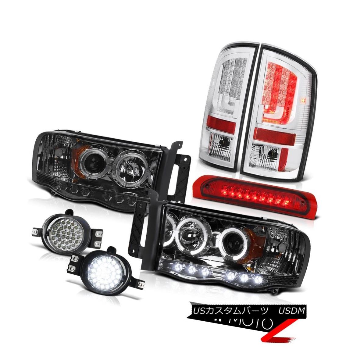 テールライト 02-05 Dodge Ram 2500 3500 5.7L Tail Lamps Headlamps Fog Roof Cab Light Halo Ring 02-05 Dodge Ram 2500 3500 5.7Lテールランプヘッドランプ霧屋根キャブライトHalo Ring 【並行輸入品】 74,597円