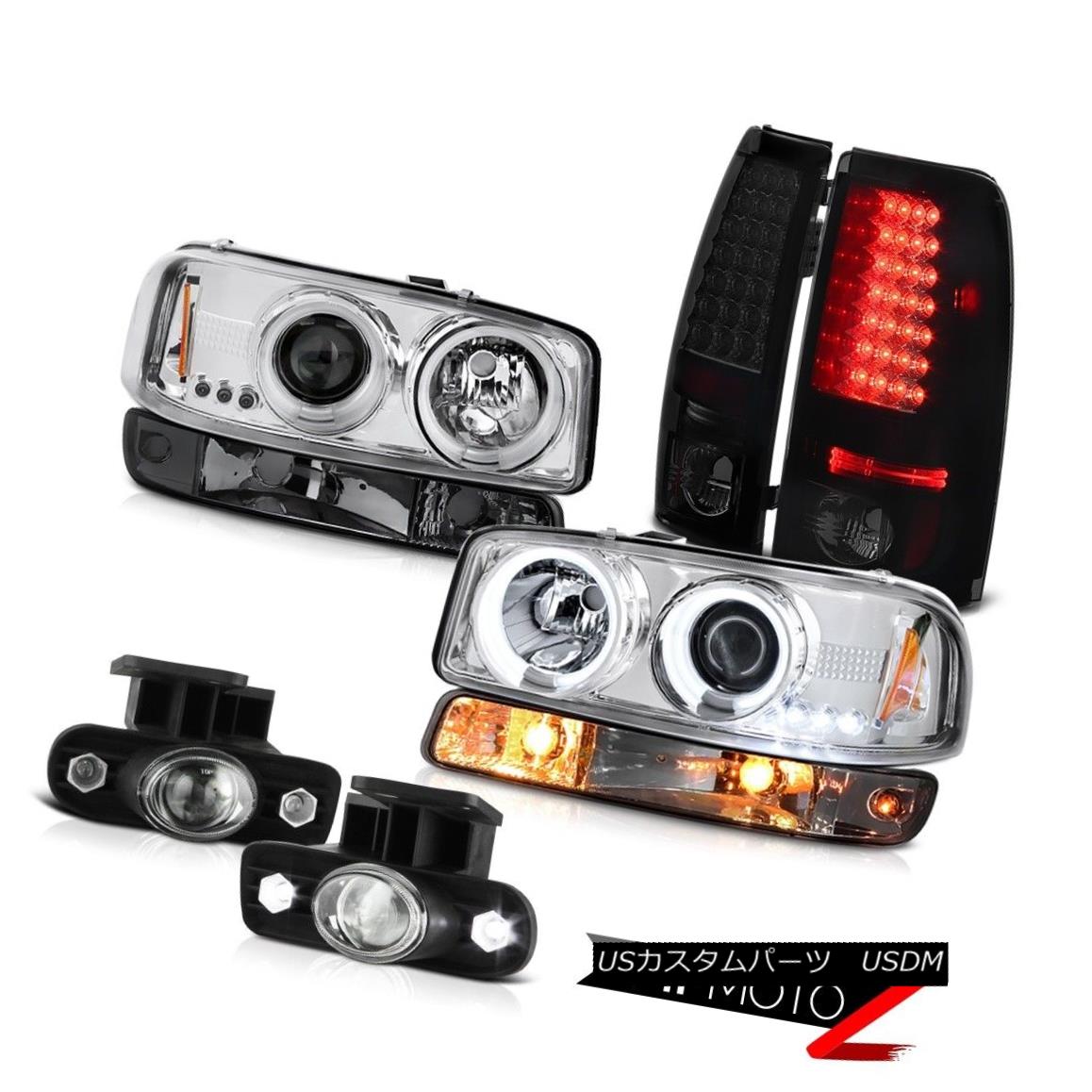 テールライト 99-02 Sierra WT Fog lights rear smd brake parking lamp ccfl projector Headlamps 99-02シエラWTフォグライトリアsmdブレーキパーキングランプccflプロジェクターヘッドランプ 【並行輸入品】