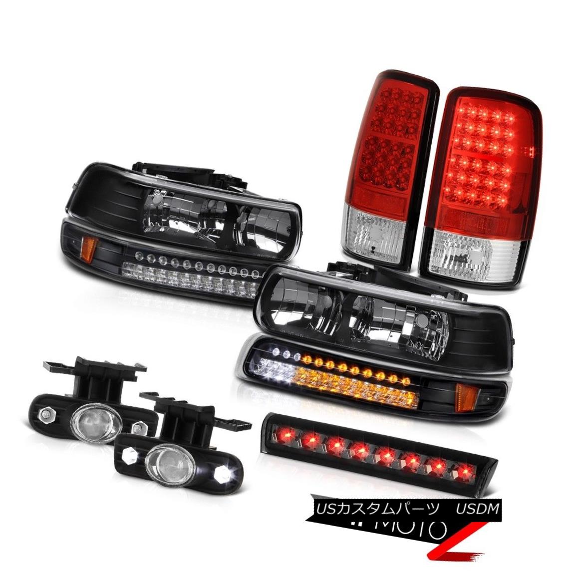 テールライト 2000-2006 Tahoe LT 3rd brake light foglights tail lights parking Headlamps LED 2000年?2006年のタホのLT第3ブレーキライトフォグライトテールライトパーキングヘッドランプLED 【並行輸入品】
