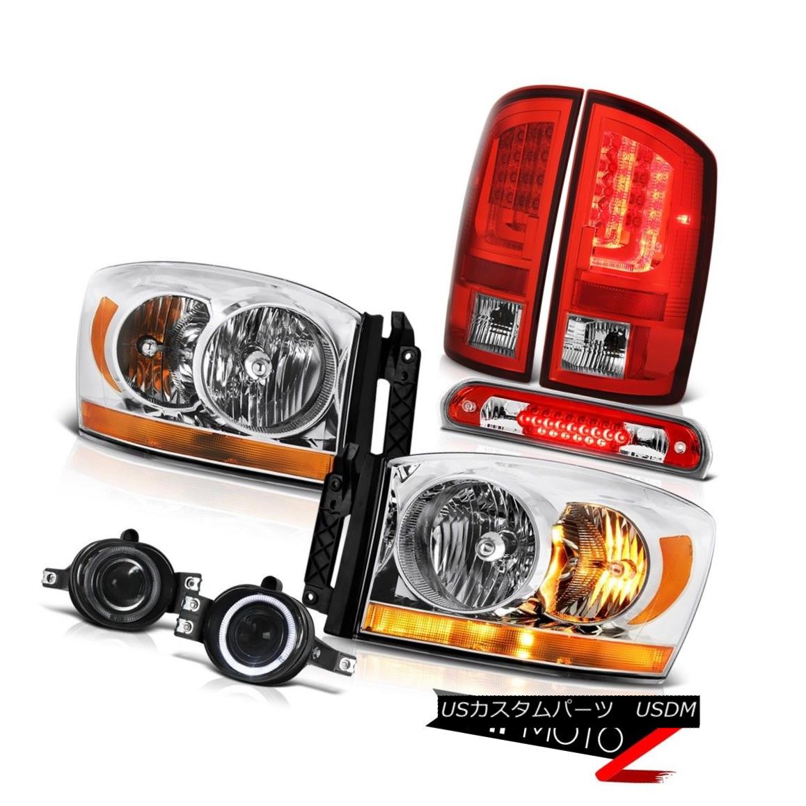 テールライト 07 08 Dodge Ram 1500 Ws Tail Lights Headlamps Foglamps 3rd Brake Light Projector 07 08 Dodge Ram 1500 Wsテールライトヘッドランプフォグランプ3rdブレーキライトプロジェクター Hbpublications Com