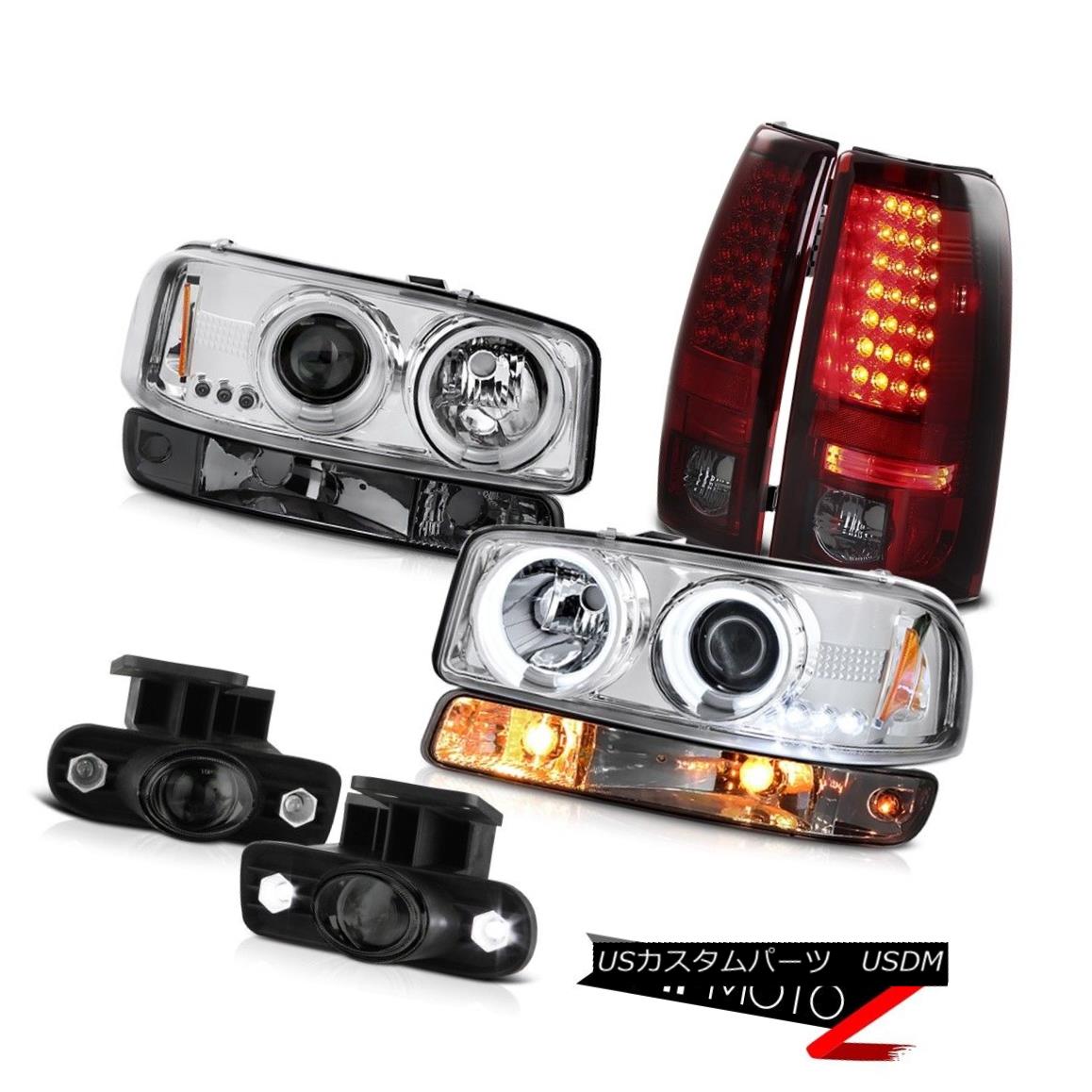 テールライト 1999-2002 Sierra 5.3L Fog lights smd tail signal light chrome ccfl Headlamps 1999-2002シエラ5.3Lフォグライトsmdテールシグナルライトクロムccflヘッドランプ 【並行輸入品】