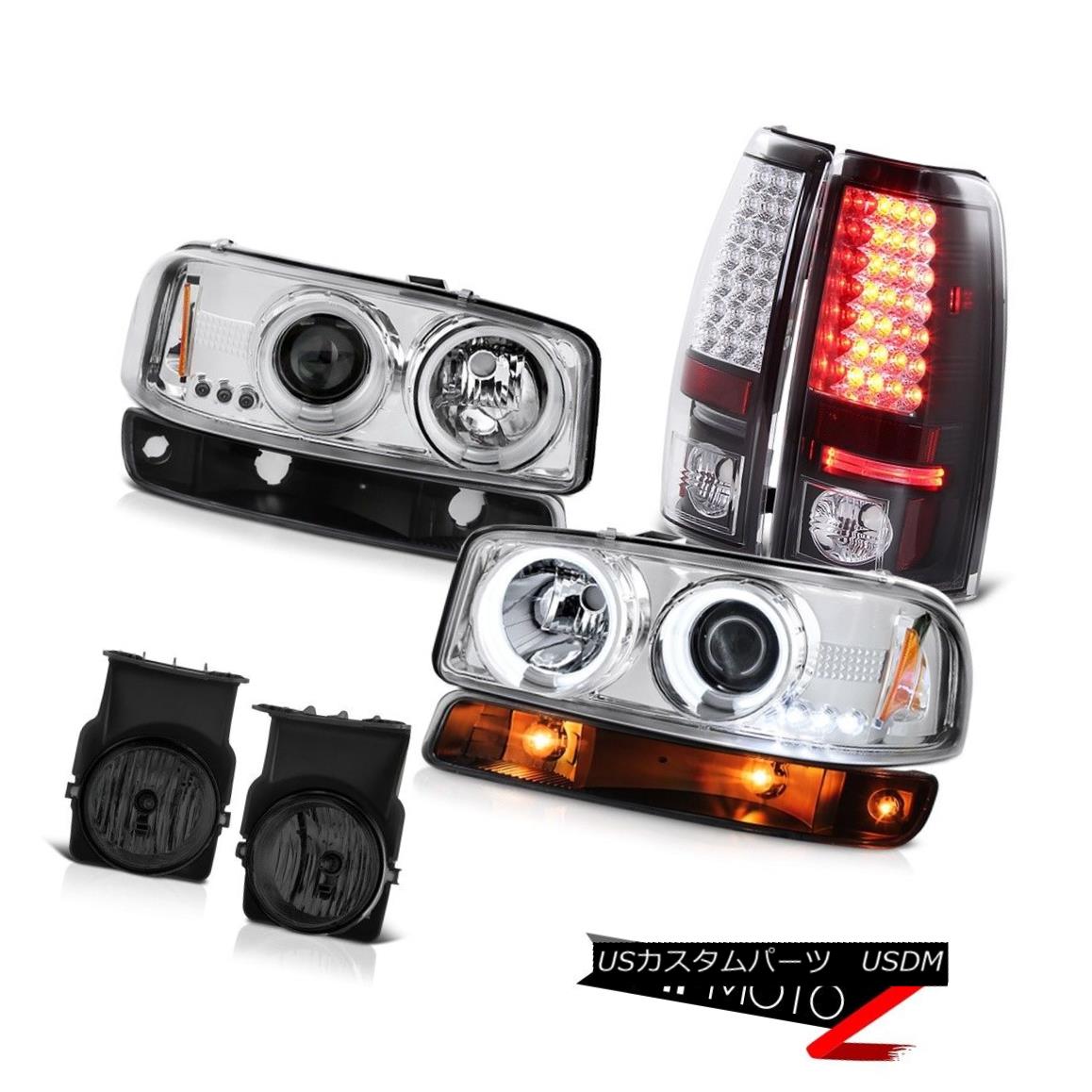 テールライト 2003-2006 Sierra 6.0L Fog lights smd tail turn signal ccfl projector Headlamps 2003-2006 Sierra 6.0Lフォグライトsmdテールターンシグナルccflプロジェクターヘッドランプ 【並行輸入品】