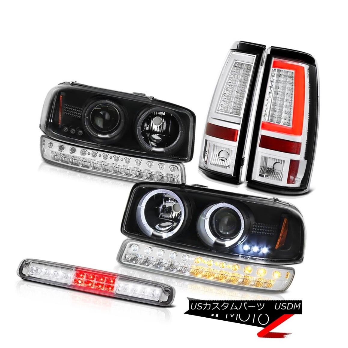 テールライト 99-06 Sierra 4.3L Taillights Roof Brake Light Signal Lamp Headlamps OLED Prism 99-06シエラ4.3L灯台ルーフブレーキライト信号ランプヘッドランプOLEDプリズム 【並行輸入品】